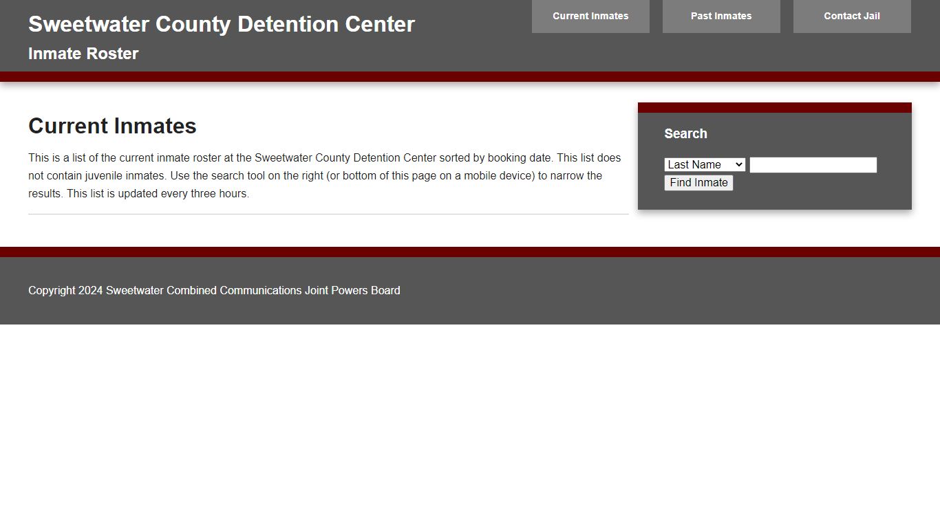 Sweetwater County Detention Center